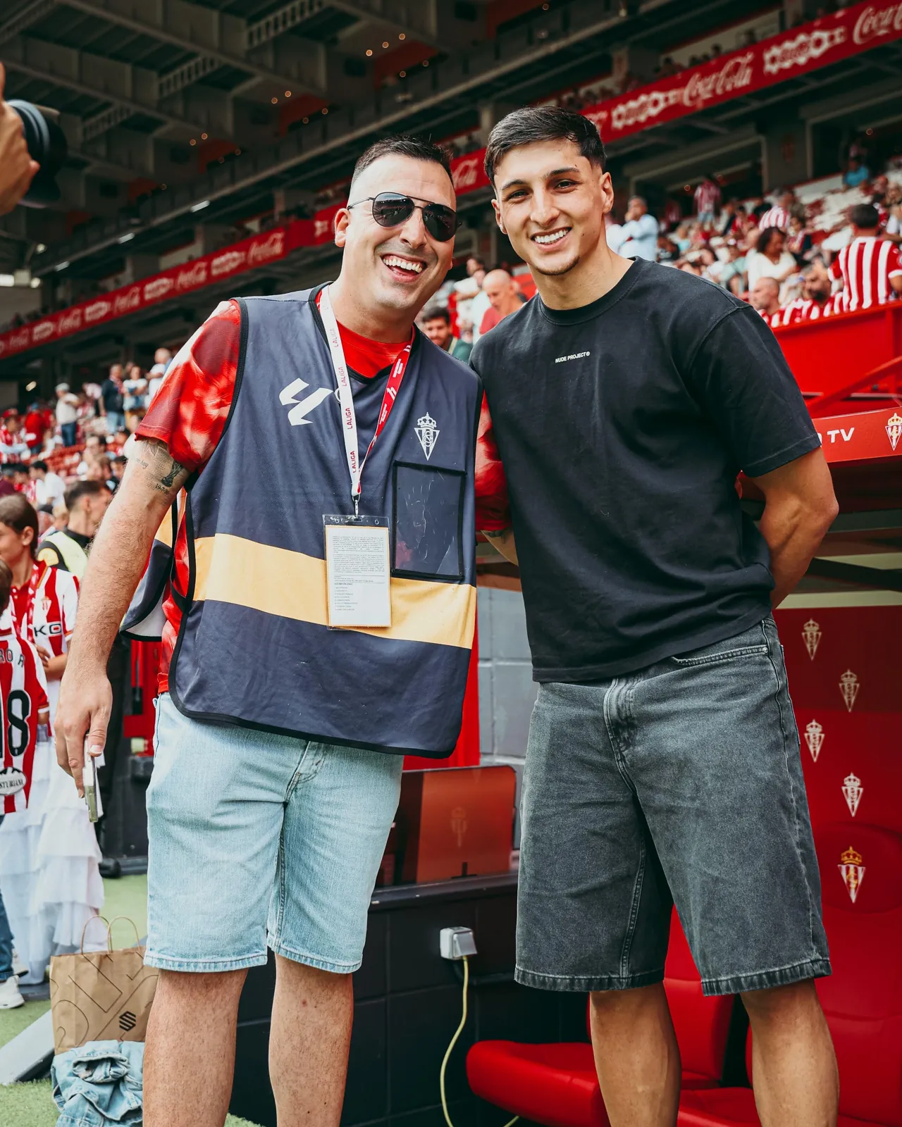 Elopi23 con Andrés Ferrari en El Molinón