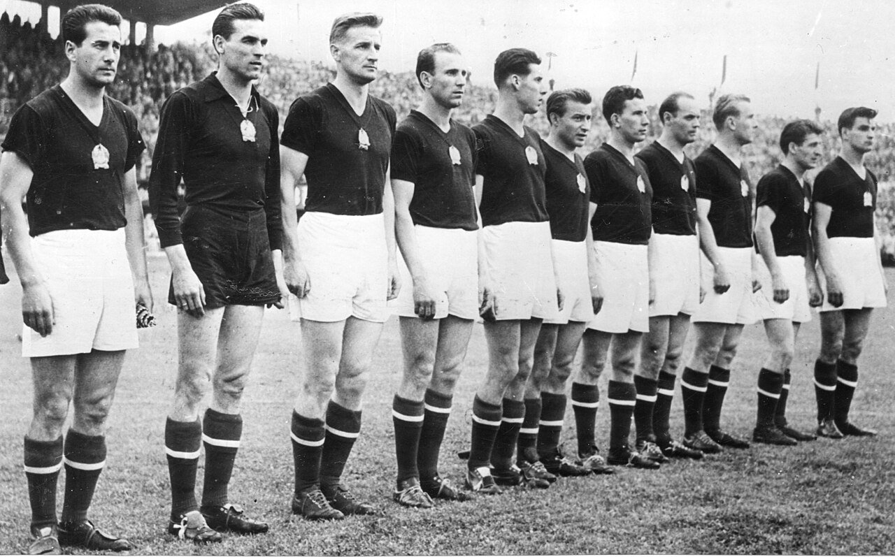 El Equipo de Oro húngaro en el Mundial de 1954