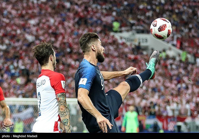 La final del Mundial de 2018 entre Francia y Croacia en el estadio Luzhnikí de Moscú.