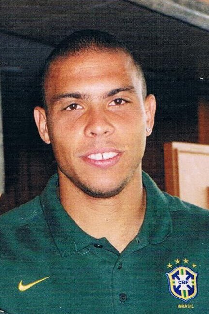 Ronaldo, photographed on the day of the 2002 final. He scored both goals and closed the wound from 1998.