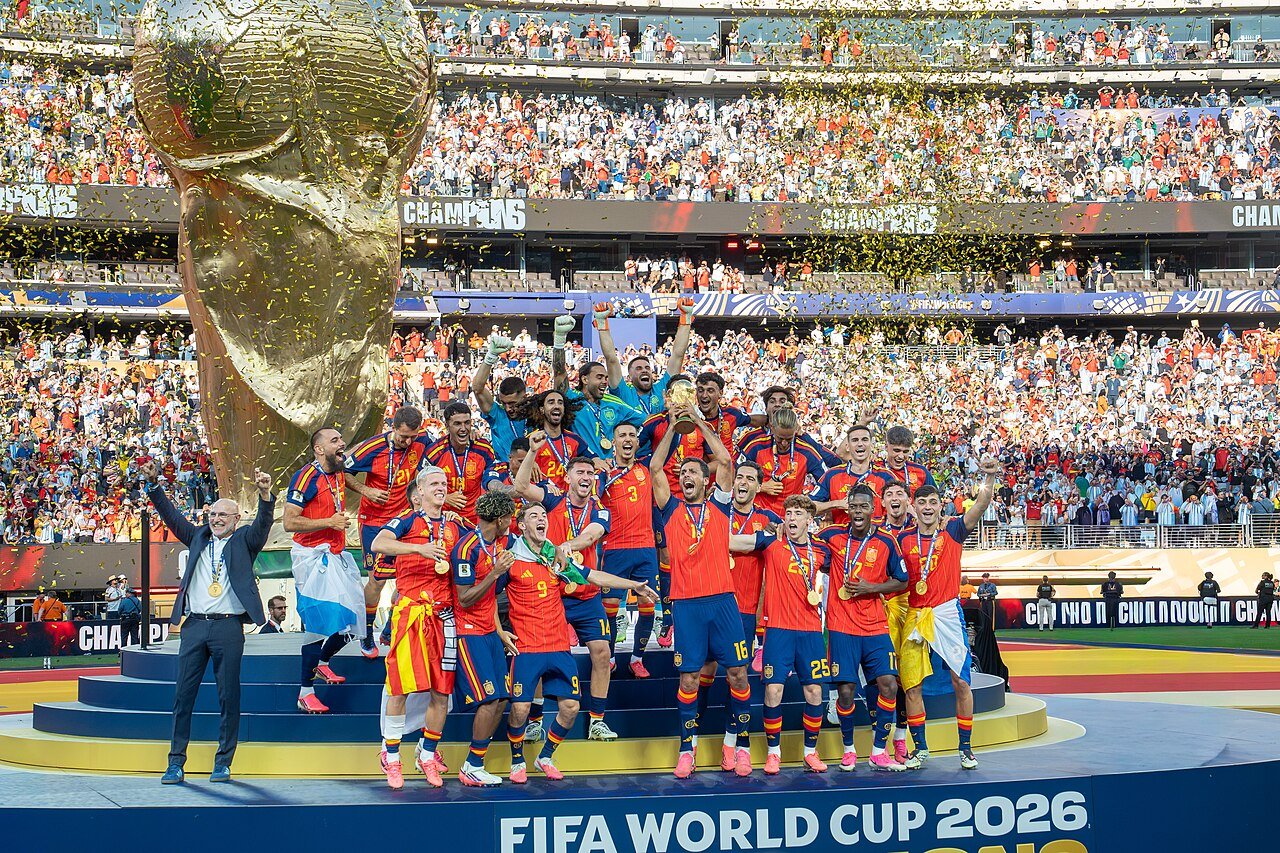España campeona del mundo en el MetLife Stadium, 19 de julio de 2026.