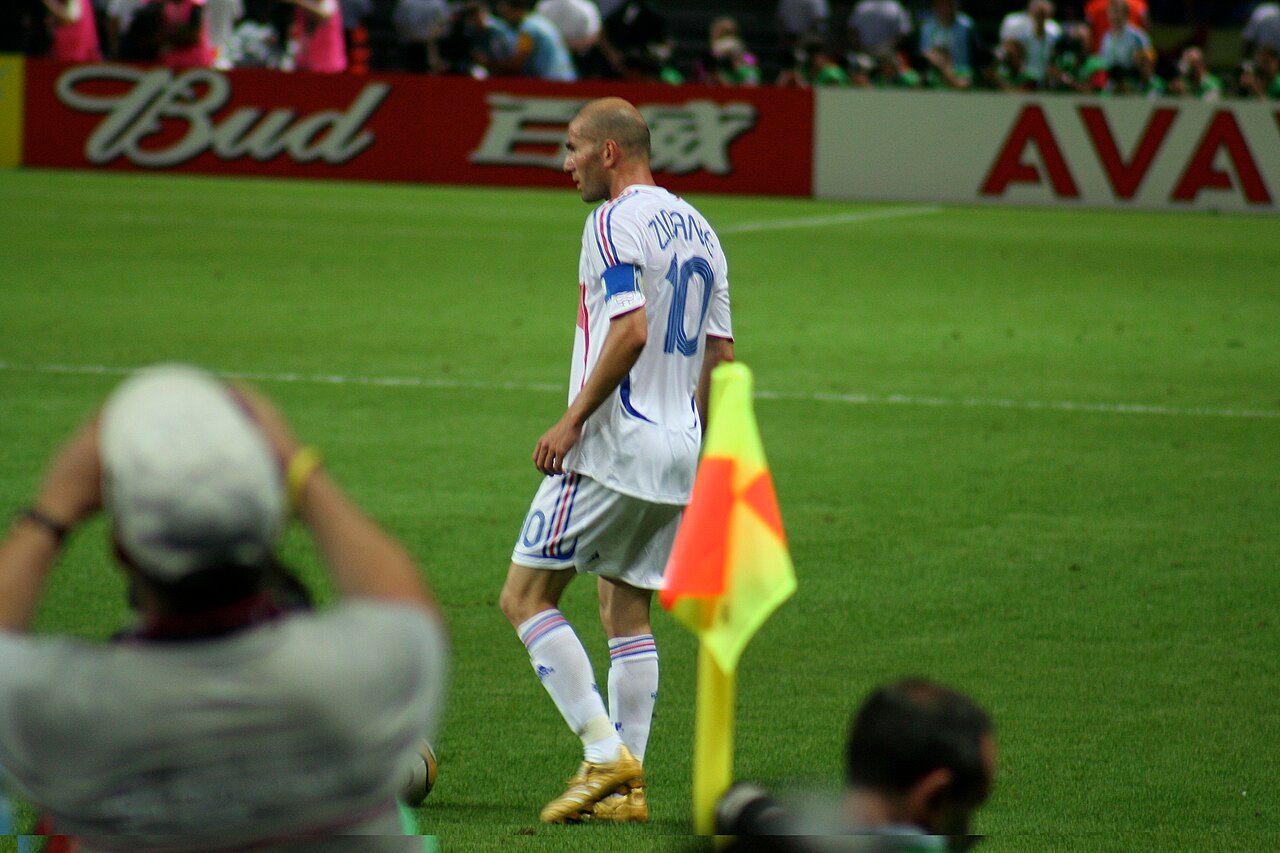 Zidane el día de la final del Mundial de 2006
