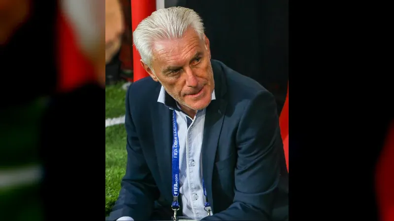 Hugo Broos, seleccionador de Sudáfrica