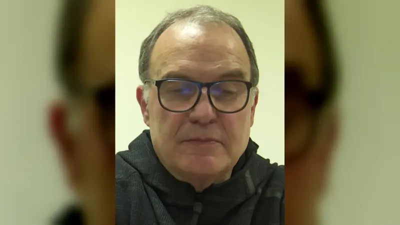 Marcelo Bielsa, seleccionador de Uruguay