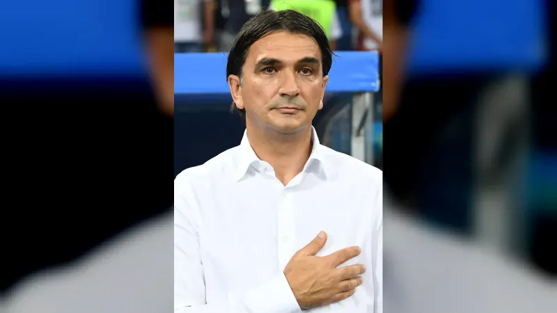 Zlatko Dalić, seleccionador de Croacia