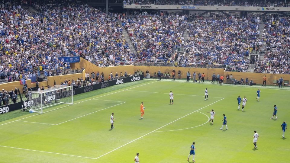 Vista del MetLife Stadium lleno durante la final del Mundial de Clubes 2025 entre Chelsea y PSG